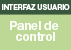 Interfaz de usuario: Panel de control
