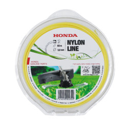 Hilo de nailon 3,00 mm (amarillo) Honda Silent® trenzado